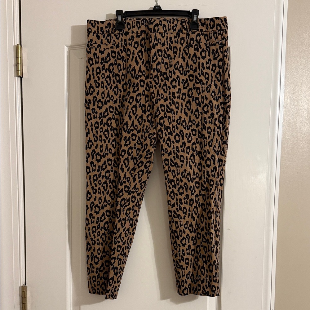 Banana Republic Leopard Print Sloan Women's Pants